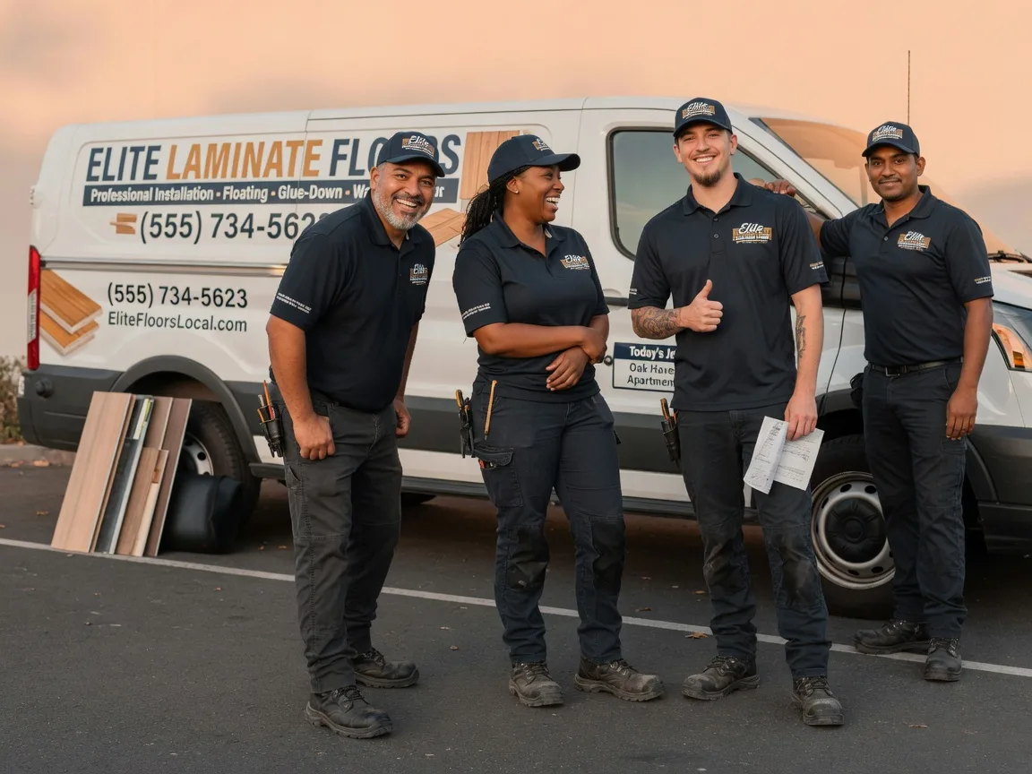 Laminate flooring installation company in Prairieburg, IA